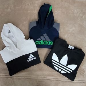 Bundle of 3 Teens Adidas Tops